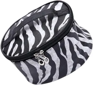 Mikinona Portable Travel Toiletry Bag Stand-up Makeup Pouch Handle Waterproof Cosmetics Bag for Women's Men's Short Trips Choice