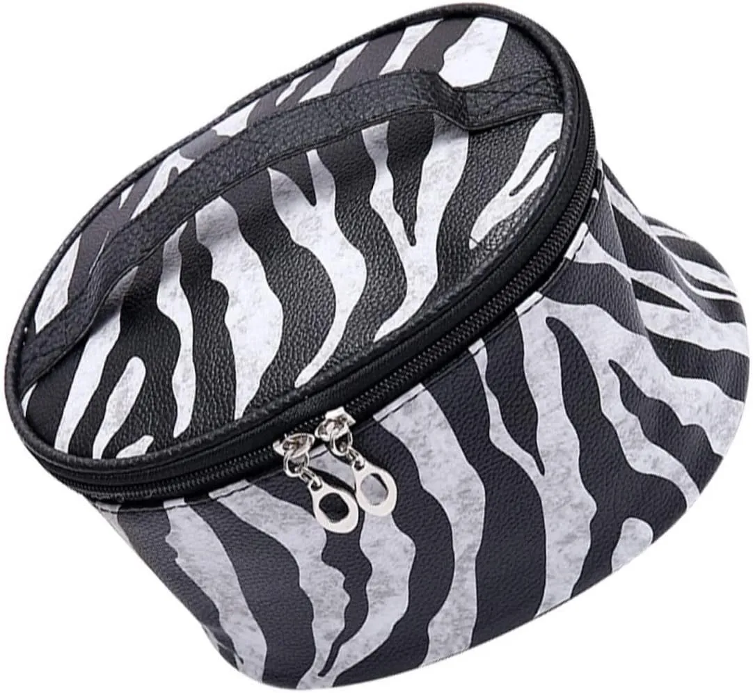 Mikinona Portable Travel Toiletry Bag Stand-up Makeup Pouch Handle Waterproof Cosmetics Bag for Women's Men's Short Trips Choice