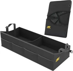 MIKKUPPA Truck Under Seat Storage - Replacement for 2015-2024 Ford F150 F250 F350, for 2 Compartments for Bench Seat Truck Tool Box Organizer Underseat Storage Bag