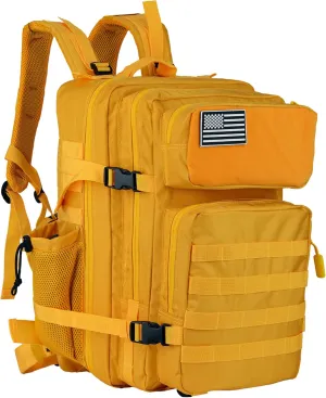 Military Tactical Backpack - 45L Molle Assault Pack for 3-Day Survival, Gym, Hunting, and Daily Use - Versatile Military Backpack & Trekking Day Pack