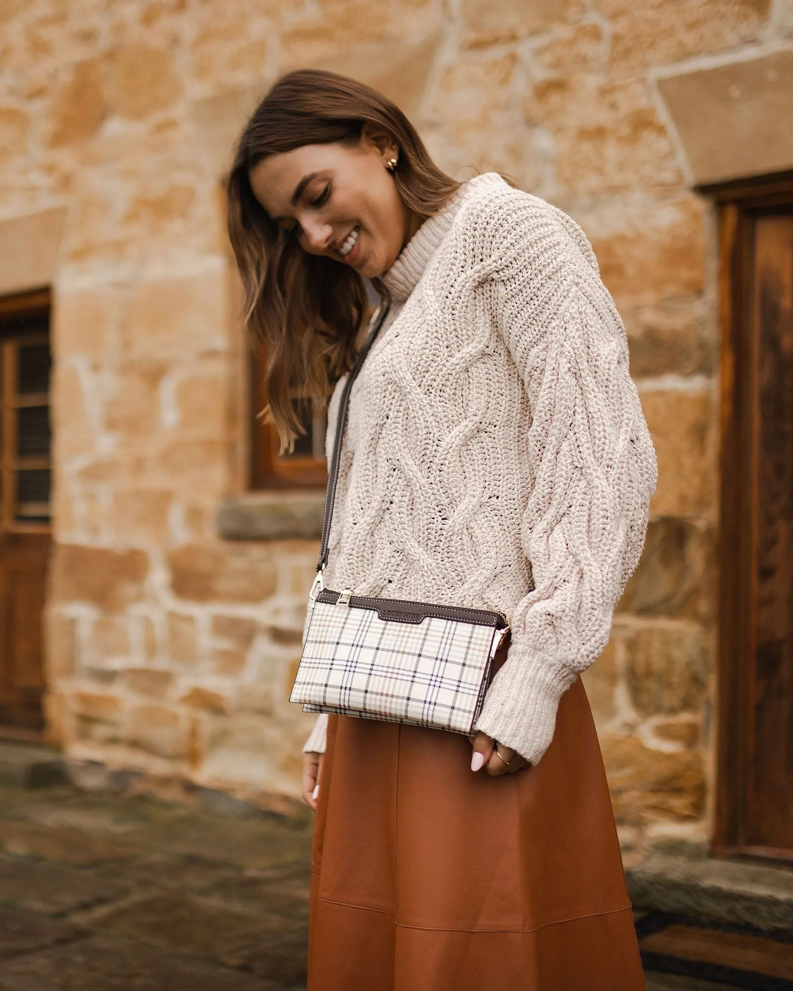 Misha Compact Crossbody Bag