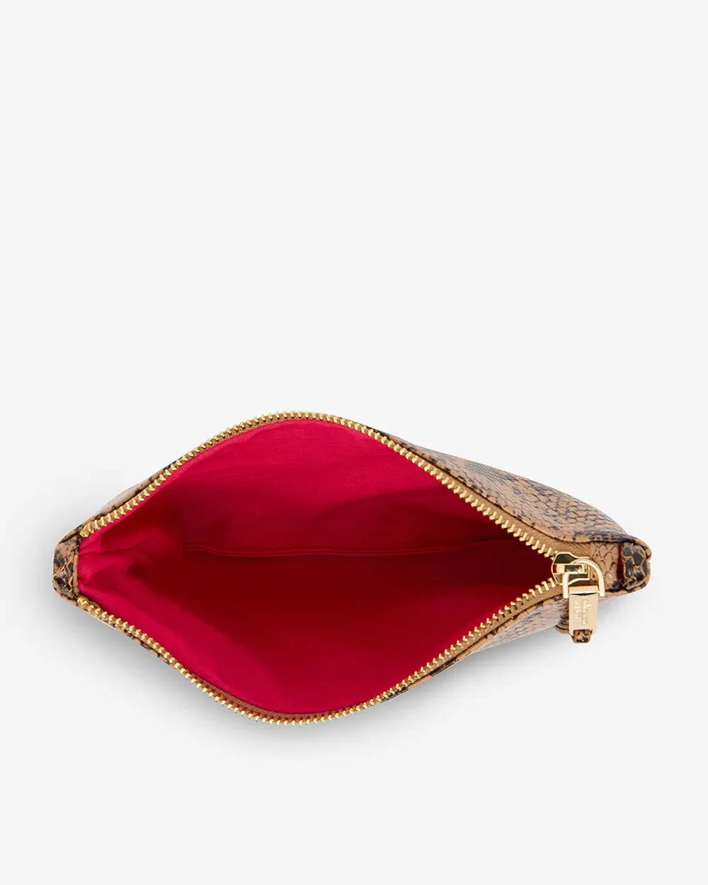 Molly Crossbody- Caramel Python