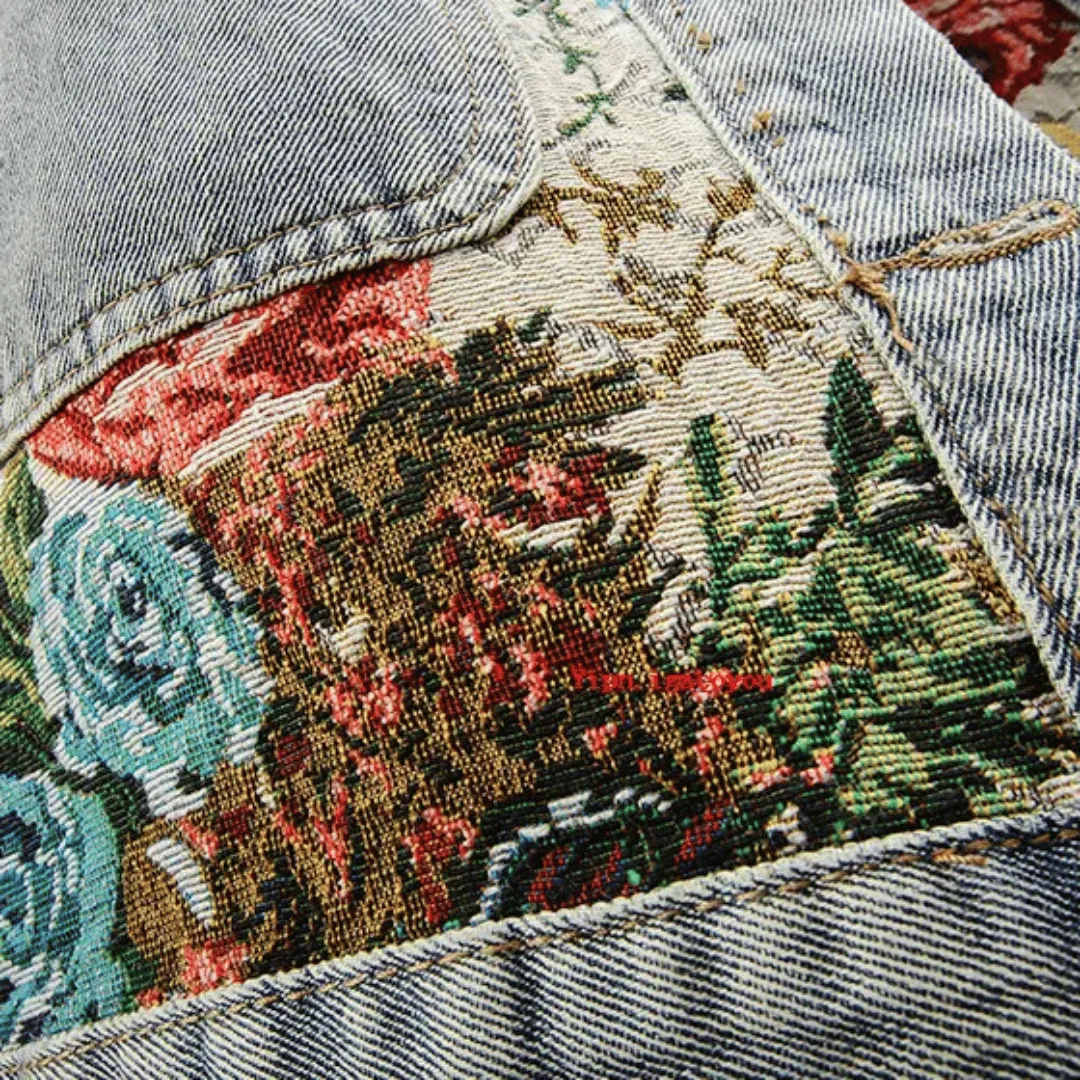 Morisot Floral Denim Jacket
