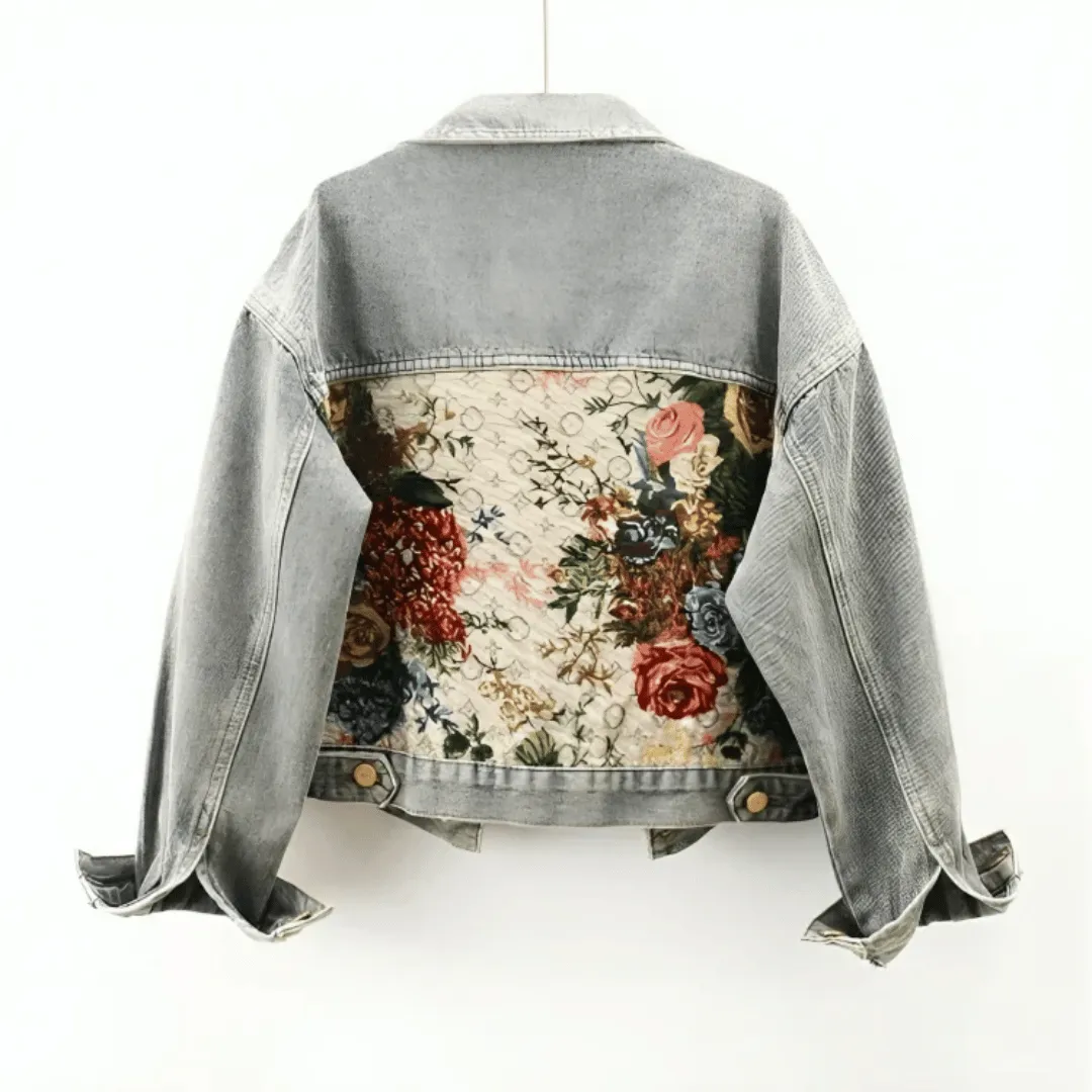 Morisot Floral Denim Jacket