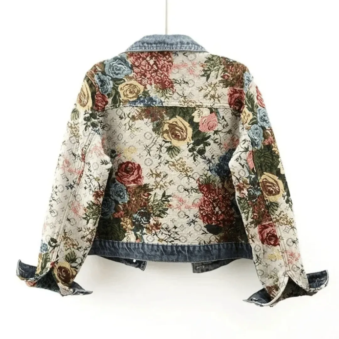 Morisot Floral Denim Jacket