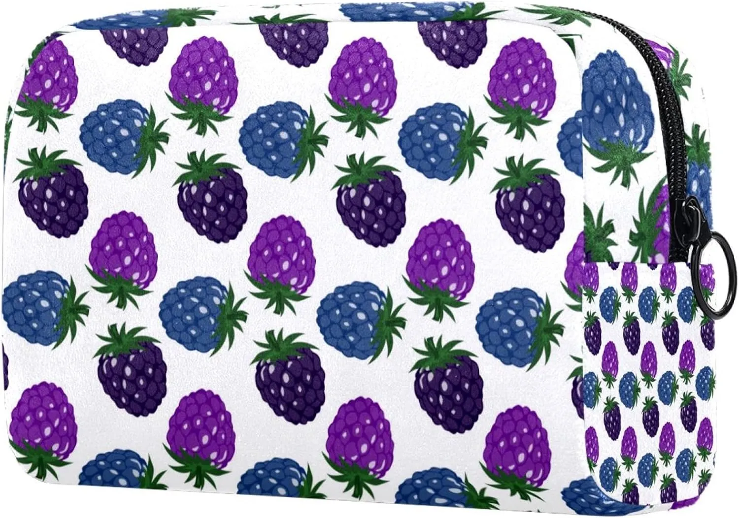Mulberry Small Makeup Bags for Women Teen Girls, Makeup Storage Bag with Zipper Accessories Organizer Bag for Travelling