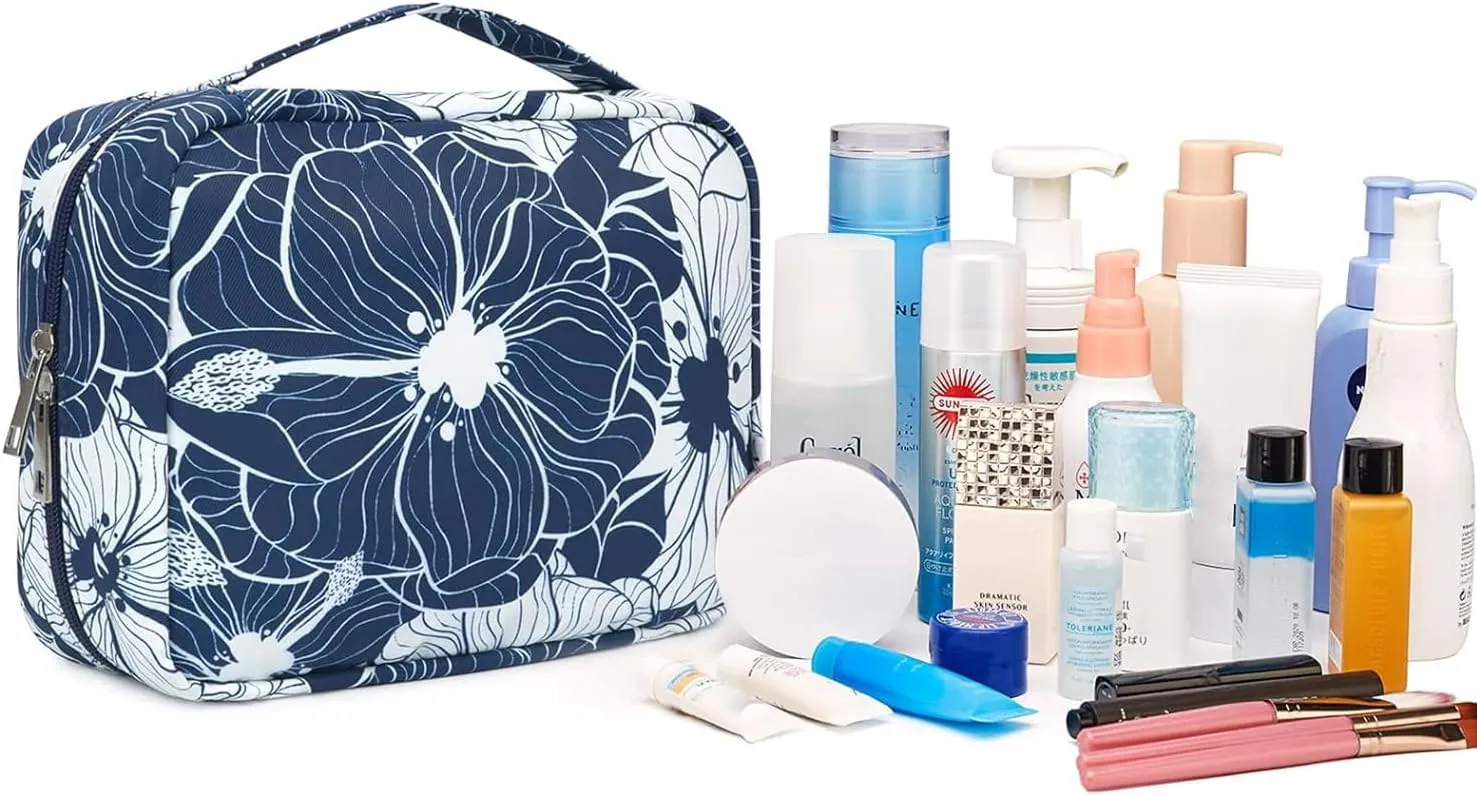 Narwey Hanging Travel Toiletry Bag Cosmetic Make up Organizer for Women and Girls Waterproof