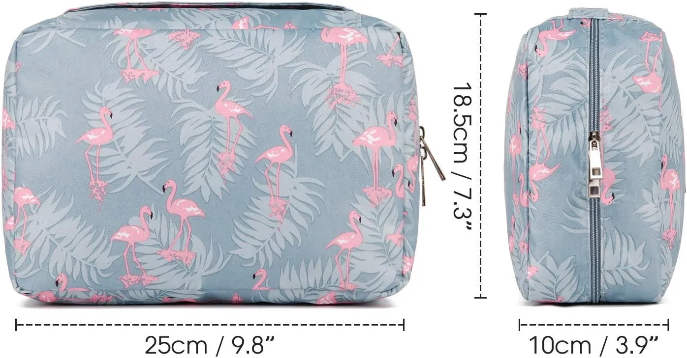 Narwey Hanging Travel Toiletry Bag Cosmetic Make up Organizer for Women and Girls Waterproof