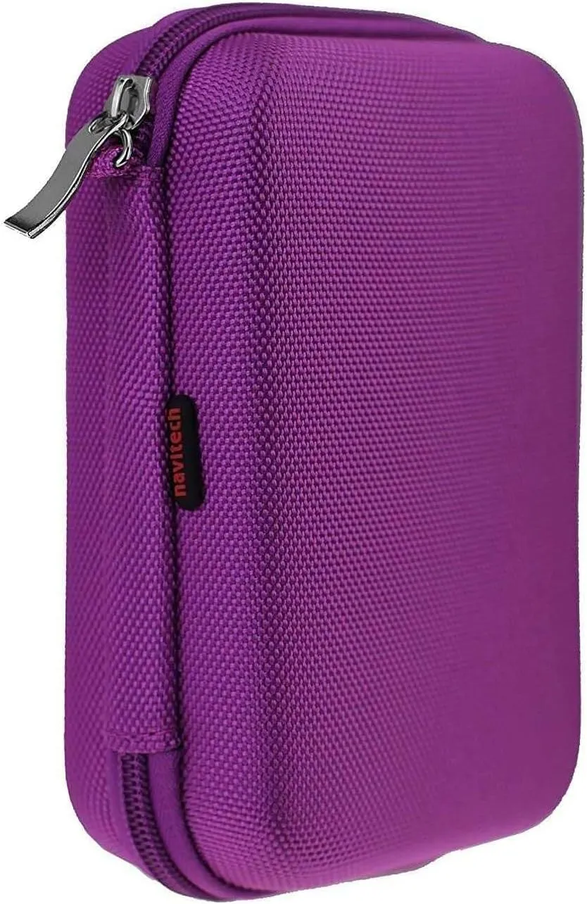 Navitech Purple Watch & Accessory Case Compatible with Garmin Forerunner 255S