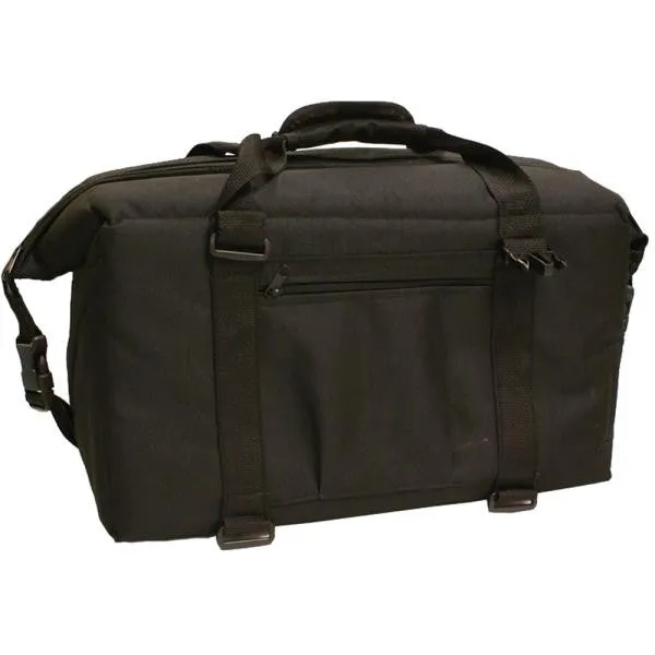 NorChill 12 Can Soft Sided Hot-Cold Cooler Bag - Black