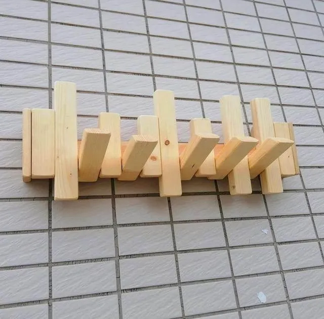 Nordic Wall Coat Hooks - Stylish Space-Saving Organizer