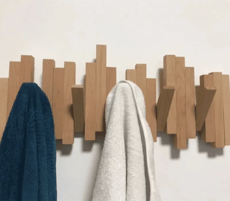 Nordic Wall Coat Hooks - Stylish Space-Saving Organizer