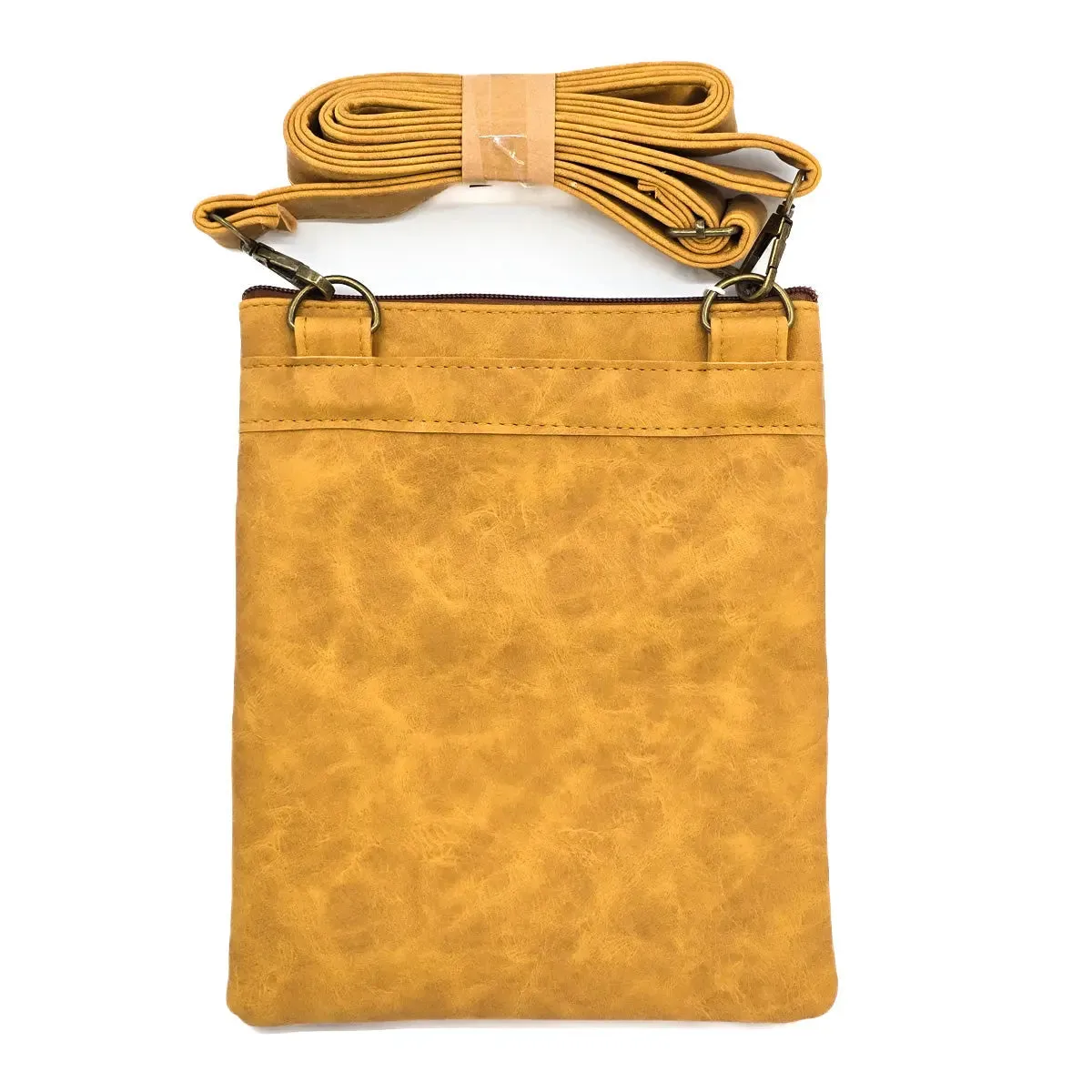 Ombre Three Zip Suede Travel Bag