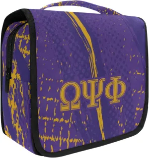 Omega Psi Phi Fraternity Paraphernalia - Toiletry Travel Bag Organizer - Collection - Official Vendor