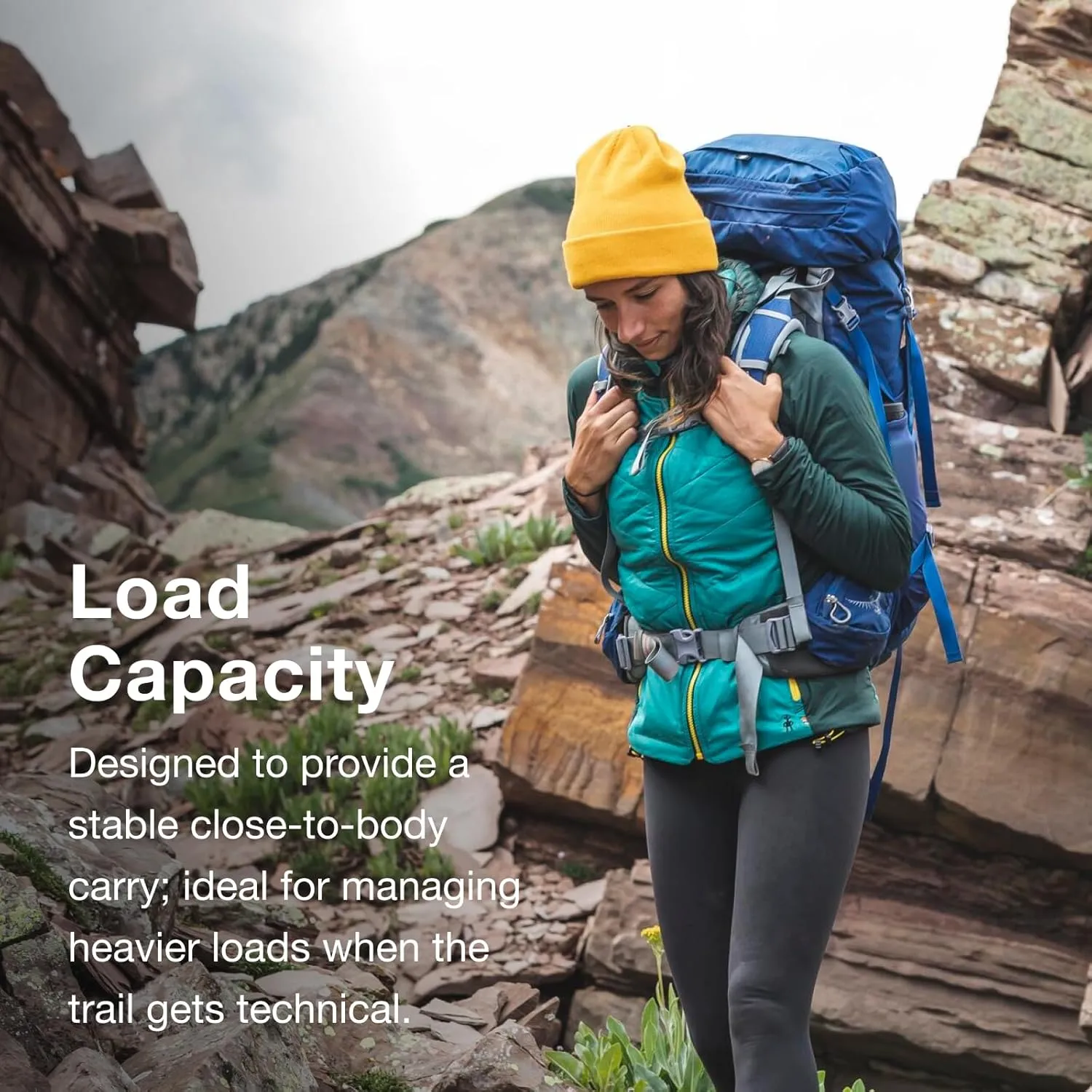 Osprey Ariel 65L Women's Backpacking Backpack, Ceramic Blue, WXS/S