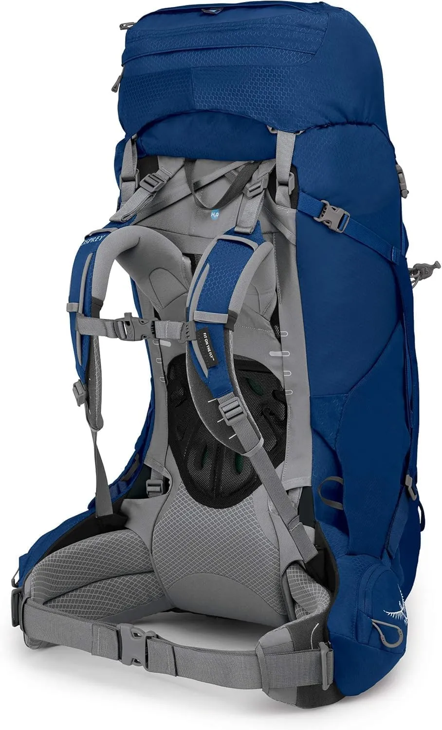 Osprey Ariel 65L Women's Backpacking Backpack, Ceramic Blue, WXS/S