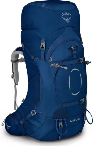Osprey Ariel 65L Women's Backpacking Backpack, Ceramic Blue, WXS/S