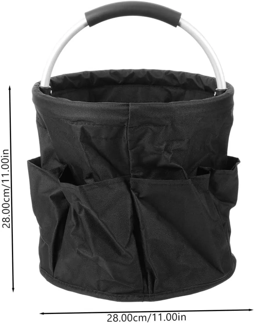 Outdoor Picnic Basket Tools Bag Gardening Pouch Gardening Supply Gardening Container Tools Container Garden Tools Organizer Maintenance Tool Handle Bag Oxford Cloth Blue