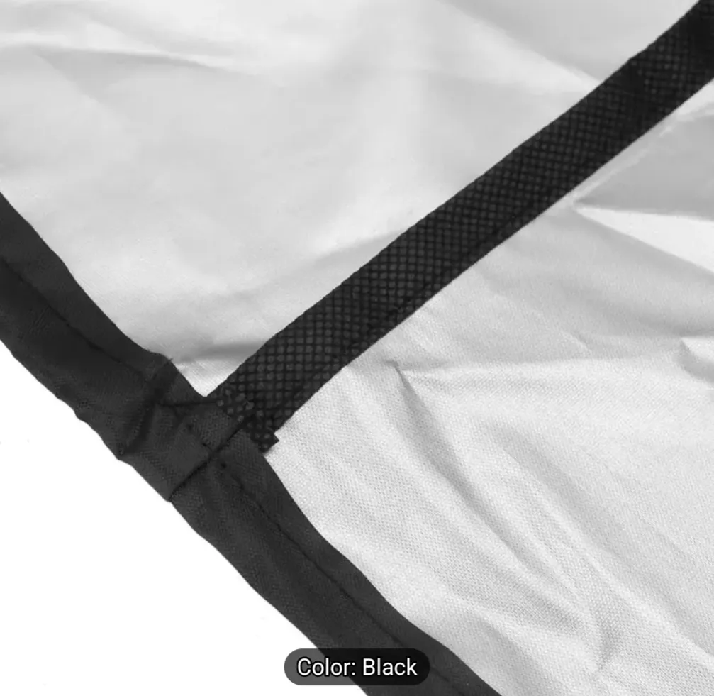 Oxford Heavy Duty Waterproof Wheelchair Cover - Black