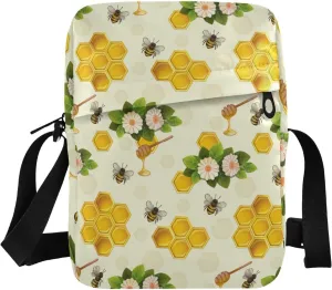 Oyihfvs Messenger Bag, Men's Crossbody Bag, Women's Crossbody Bag with Adjustable Strap