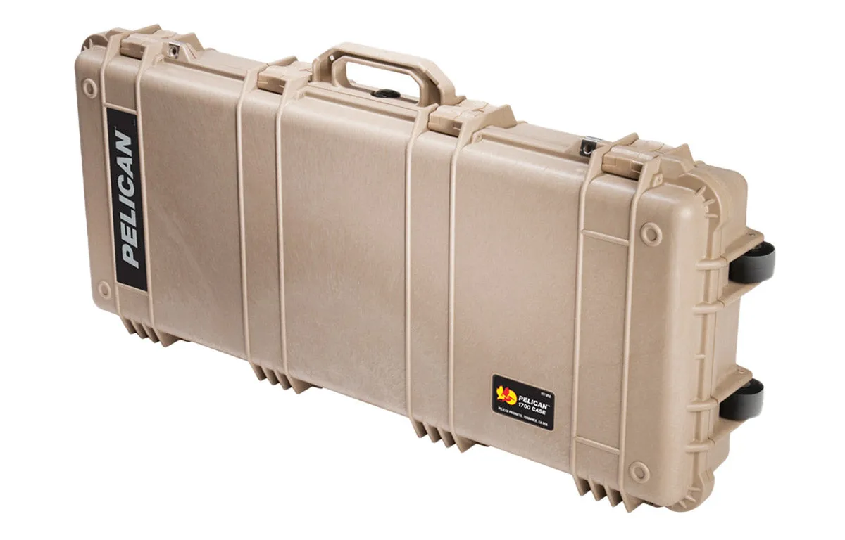 Pelican 1700 Recessed Wheeled Long Watertight Case