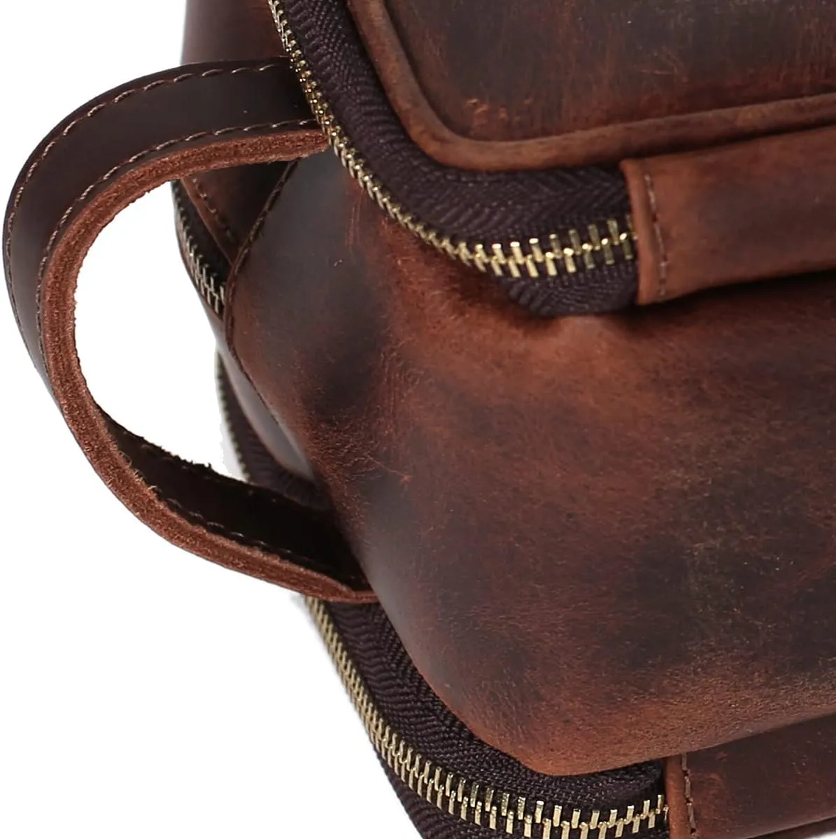 Personalized Leather Toiletry Bag for Men, 1/3/6pcs Wedding Gift Travel Shaving Dopp Kit - Cosmetic Bags Toiletries Bathroom Organizer - Groomsmen Gift(C1pc)