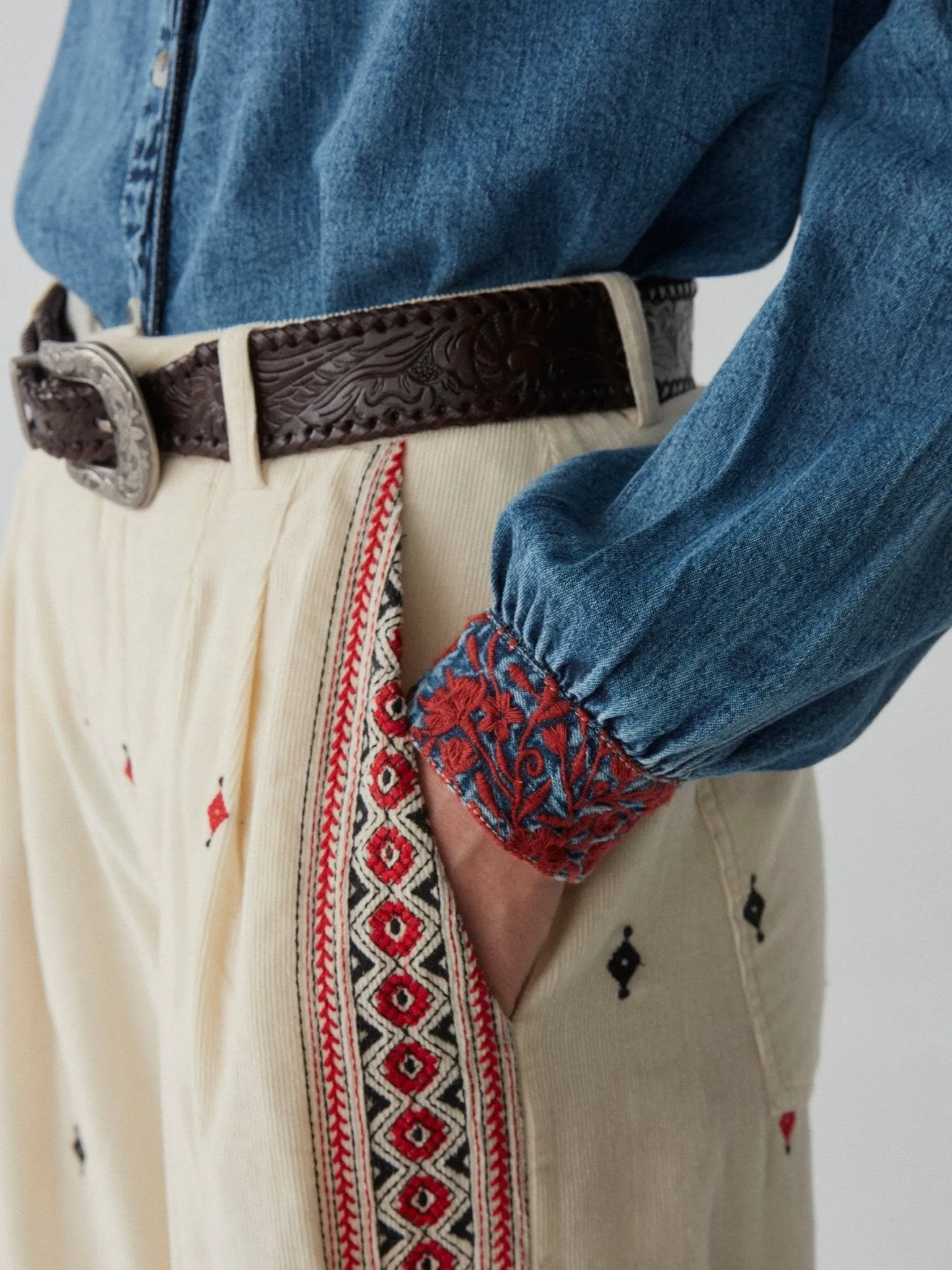 Phoebe Blouse - Blue Moon