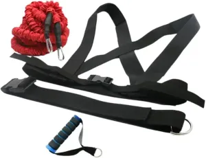 Physical Training Resistance Rope Kits Resistance Tube Band 50lbs Full Set Resistance Bands Force Gym Equipment