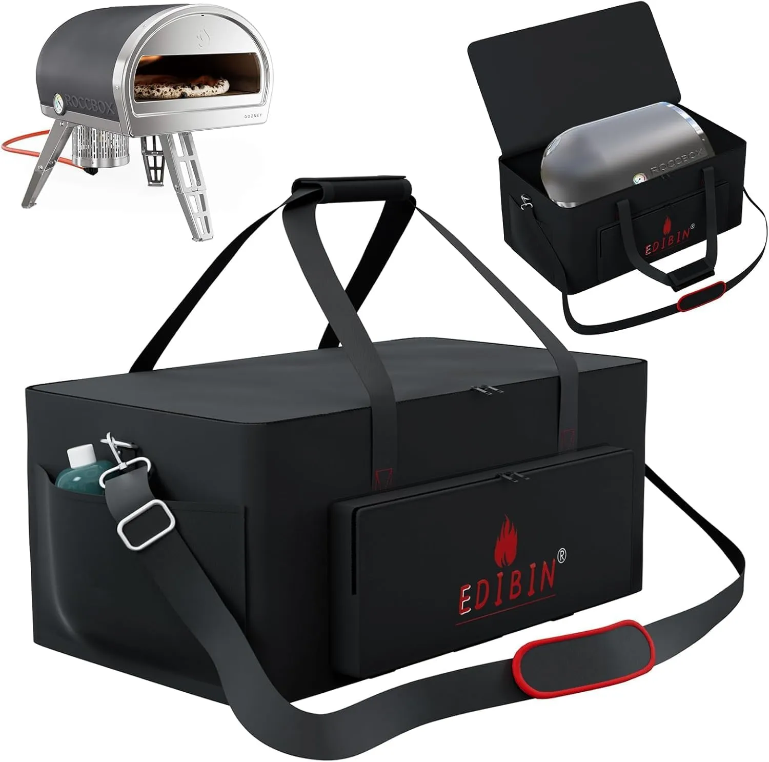 Pizza Oven Carrying Bag for ROCCBOX Pizza Oven by Gozney Carry Bag,Heavy Duty 600D Waterproof Pizza Oven Cover for Roccbox Pizza Oven