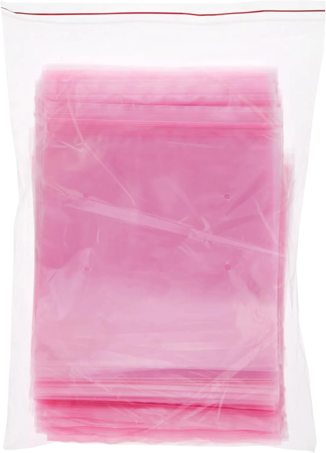 Plymor 8" x 8" (Pack of 100), 4 Mil Heavy Duty Anti-Static Zipper Reclosable Plastic Bags