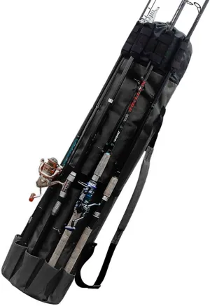 Portable Fishing Rod Bag Pole and Reel Carrier Storage Case Great Gift