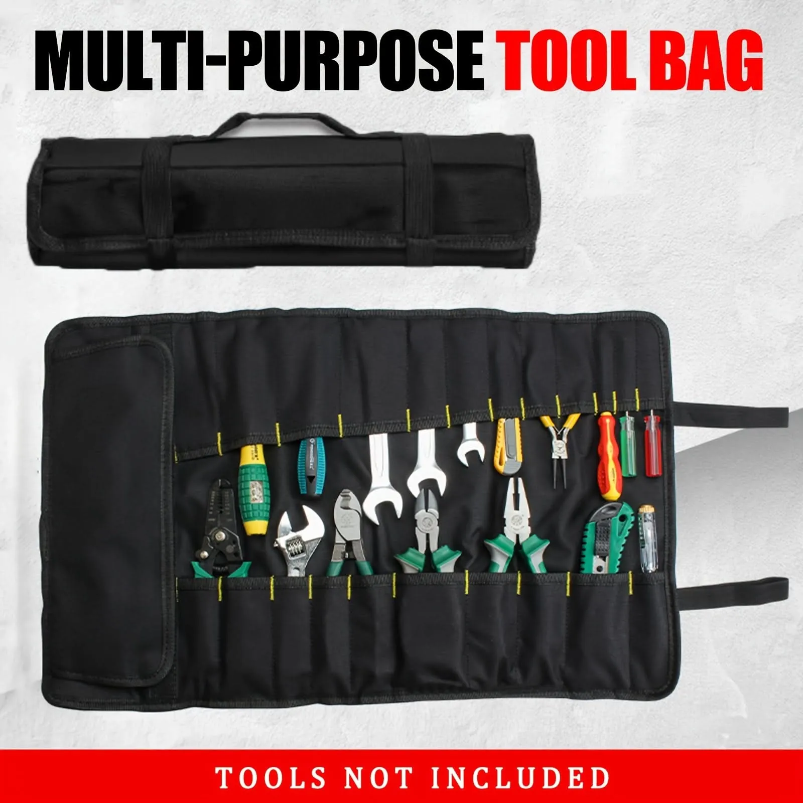 Portable Oxford Cloth Tool Organizer Pouch
