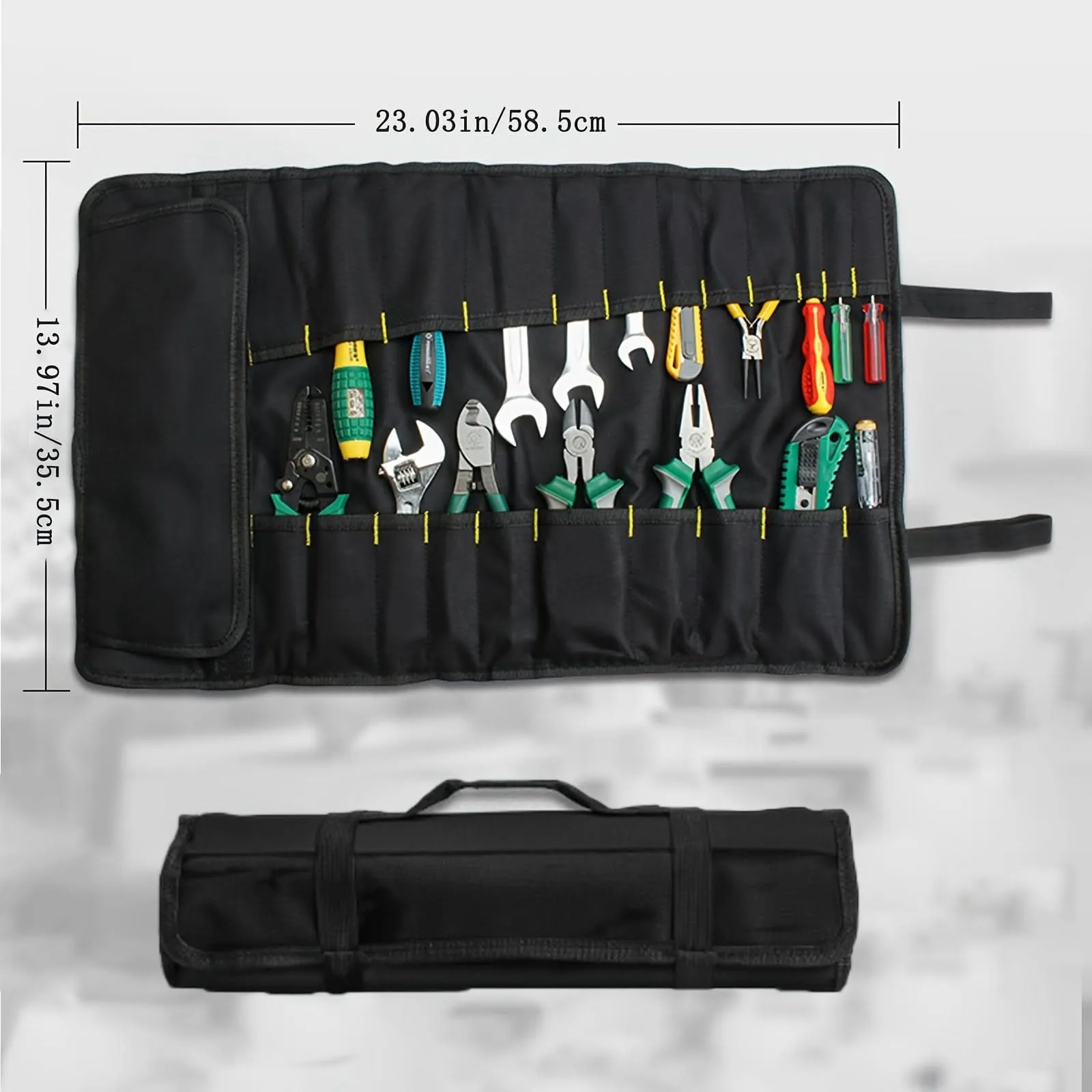 Portable Oxford Cloth Tool Organizer Pouch