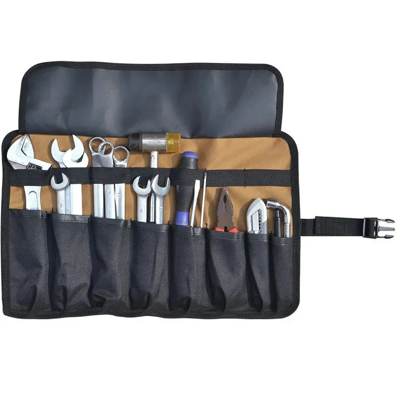 Portable Oxford Cloth Tool Roll Bag – Foldable & Heavy-Duty Storage Organizer