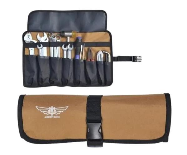 Portable Oxford Cloth Tool Roll Bag – Foldable & Heavy-Duty Storage Organizer