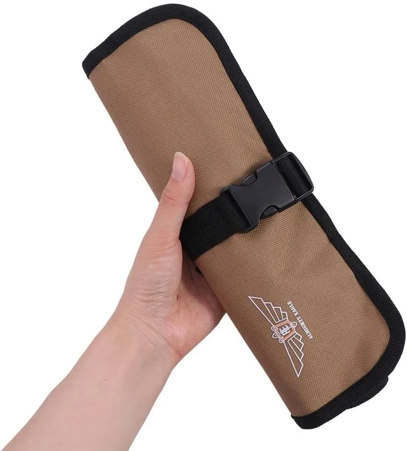 Portable Oxford Cloth Tool Roll Bag – Foldable & Heavy-Duty Storage Organizer