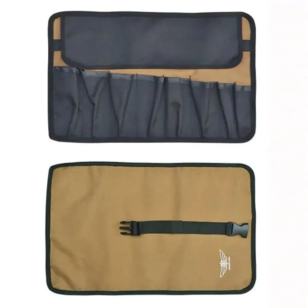 Portable Oxford Cloth Tool Roll Bag – Foldable & Heavy-Duty Storage Organizer
