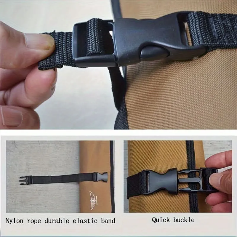 Portable Roll-Up Oxford Tool Storage Bag