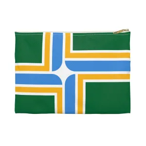 Portland Oregon Flag  Accessory Pouch