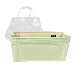 Premium Bag Organizer for Dior The Lady 95.22 Bag Small (Bag Length: 25.5cm / 10″) (Handmade/20 Color Options)