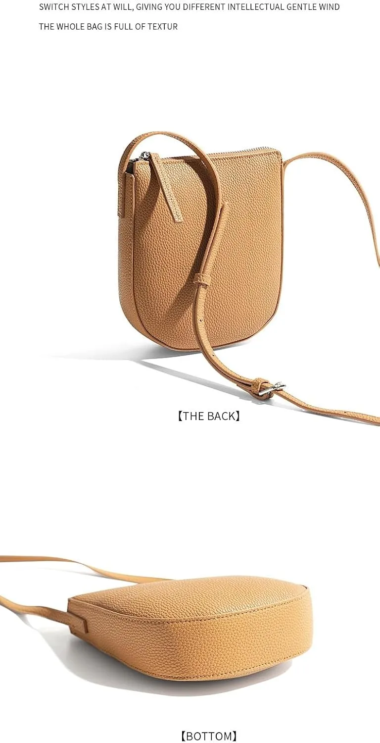 Premium Fashionable & Versatile Leather Advanced Style Handcrafted Leather Crossbody&Shoulder Bag