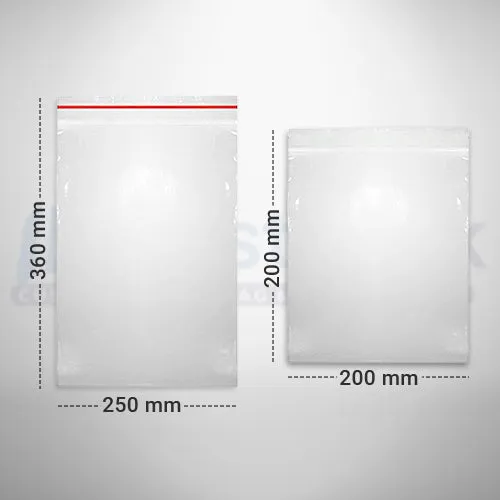 Press Seal Bags - Heavy Duty