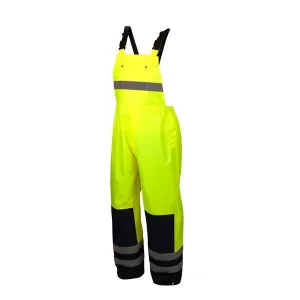 Pyramex Premium Hi-vis Rainwear Bib Overalls