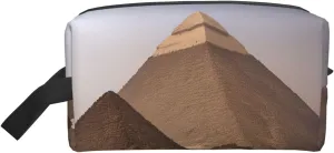 Pyramids Of Egypt Print Makeup Bag Cosmetics Storage Pouch Beach Travel Fashion Toiletry Kit