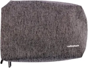 RadioShack Small Electronic Organizer Travel Case, Tablet Carrying Case and Storage Organizer for Smartphones, Chargers, Earphones, Cables, and More, Black