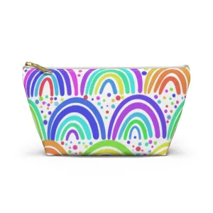 Rainbow Accessory Pouch w T-bottom