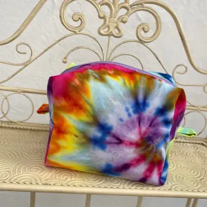 Rainbow spiral Toiletry Bag