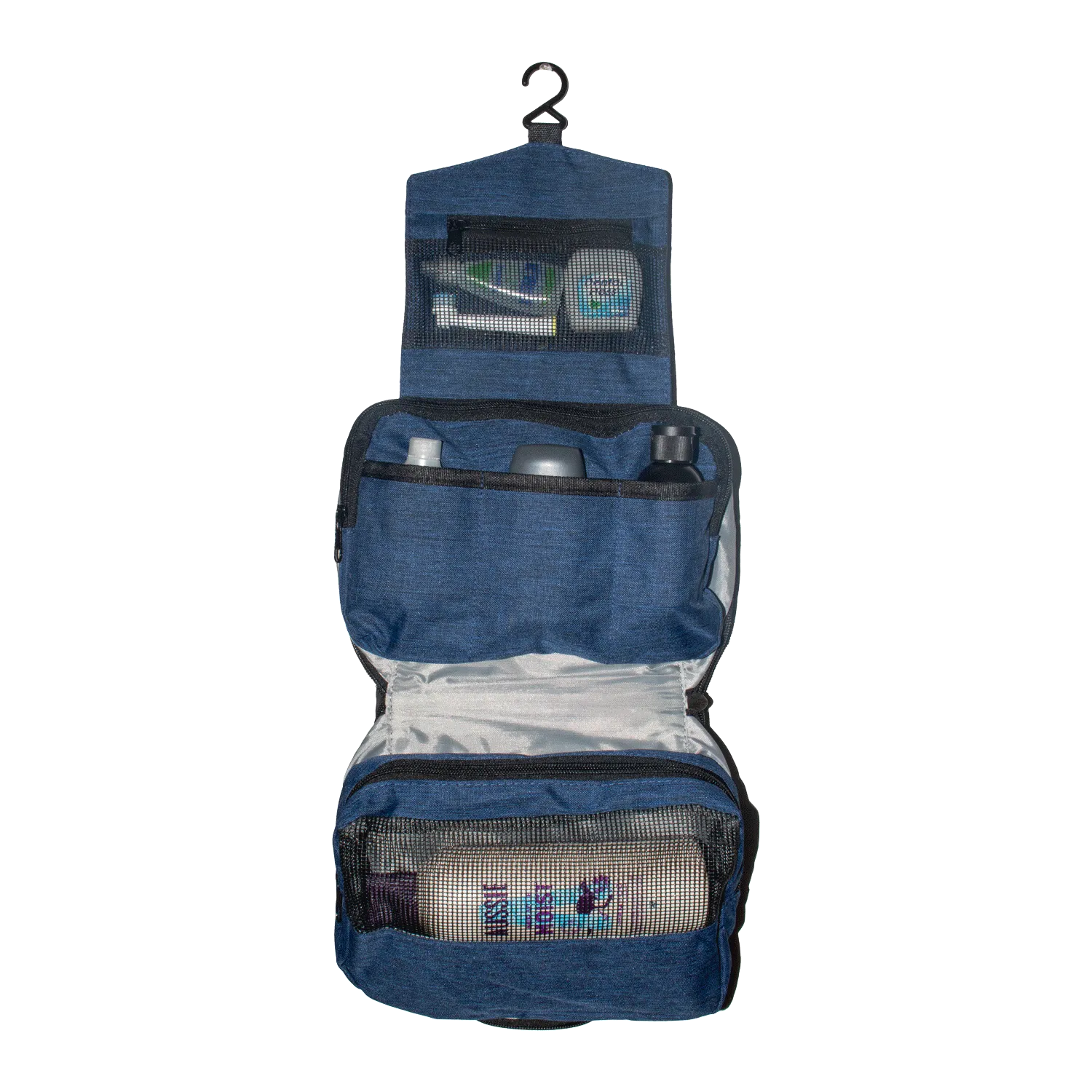 Rat Race Travel Toiletry Bag - Navy Marl