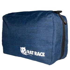 Rat Race Travel Toiletry Bag - Navy Marl