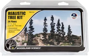 Realistic Pines Tree Kits 2 1/2"-6" Woodland Scenics